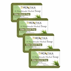 Natural Honey Glycerin Handmade Soap (Pack of 4)